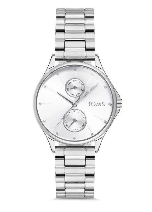 Toms Gümüş Çelik Kordon Kadın Kol Saati TM1971A-969-A