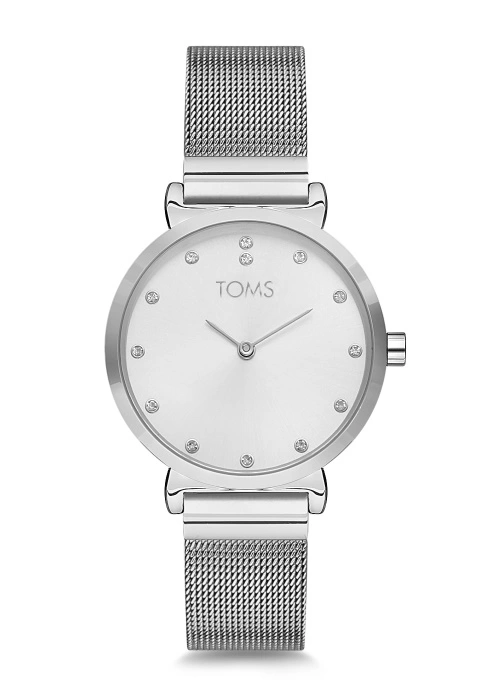 Toms Gümüş Hasır Kordon Kadın Kol Saati T81789C-861-A