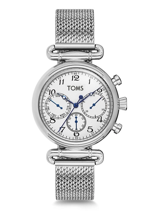 Toms Gümüş Hasır Kordon Kadın Kol Saati TM81966C-A