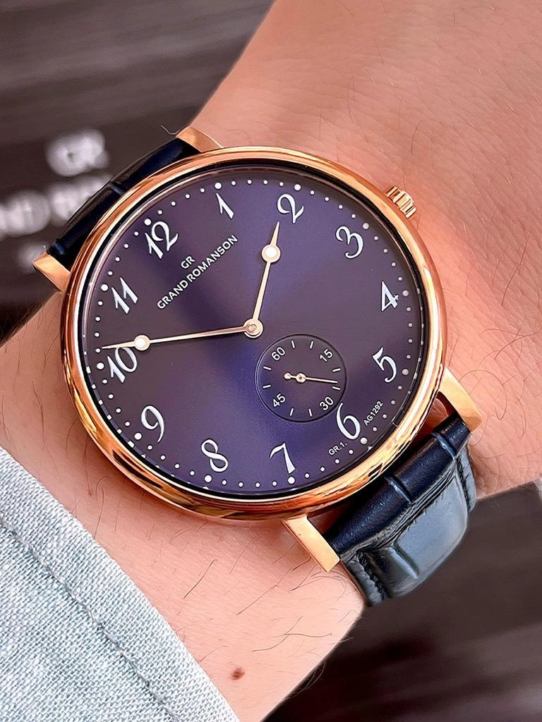 BLKT.2.315 RMS Romanson Grandmaster Özel Seri Kararmaz Renk Atmaz 5 Atm 46 mm Erkek Kol Saati