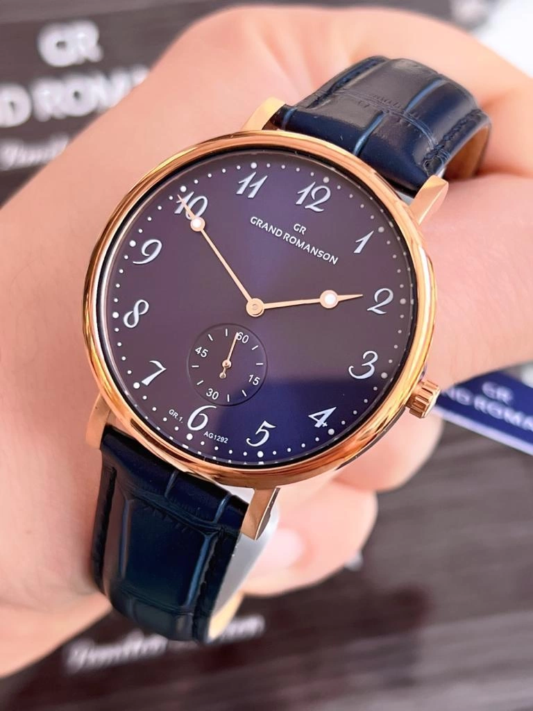 BLKT.2.315 RMS Romanson Grandmaster Özel Seri Kararmaz Renk Atmaz 5 Atm 46 mm Erkek Kol Saati