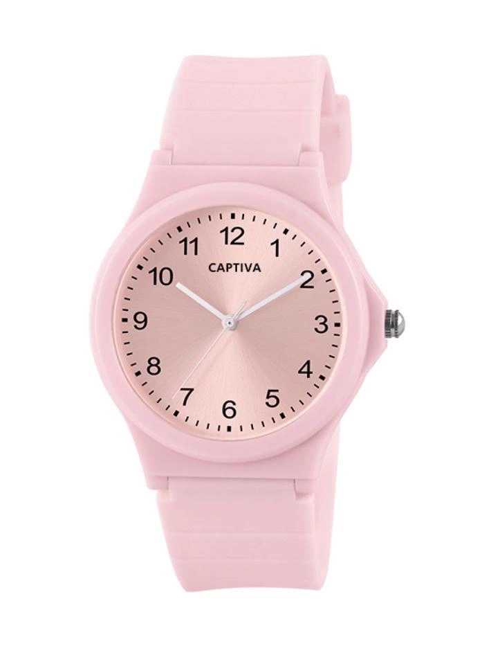 Captiva Analog 30 mt Suya Dayanıklı Silikon Kordonlu Çoçuk Kol Saati Yeni Moda Şık Tararım