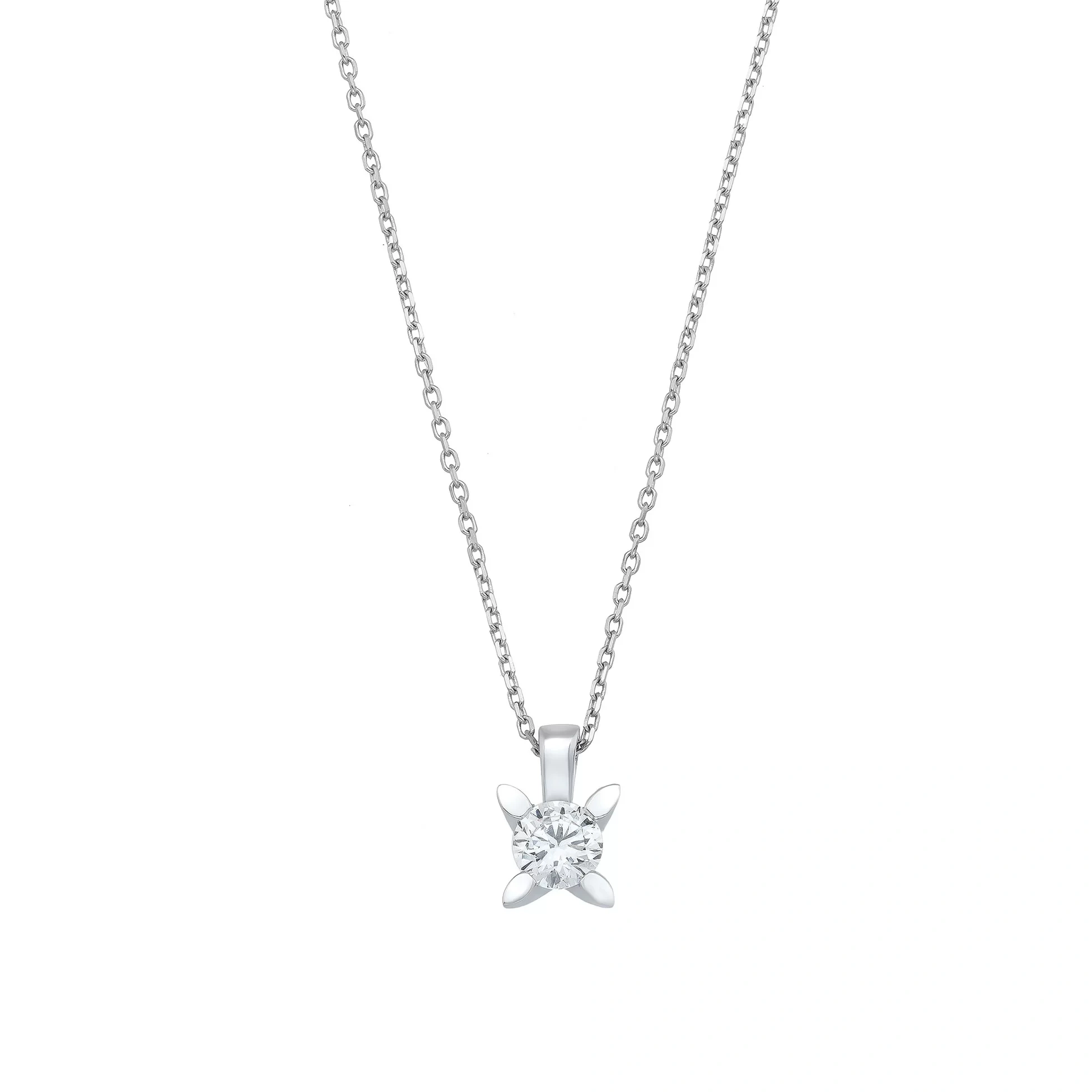 0.30 Ct Pırlanta Kolye
