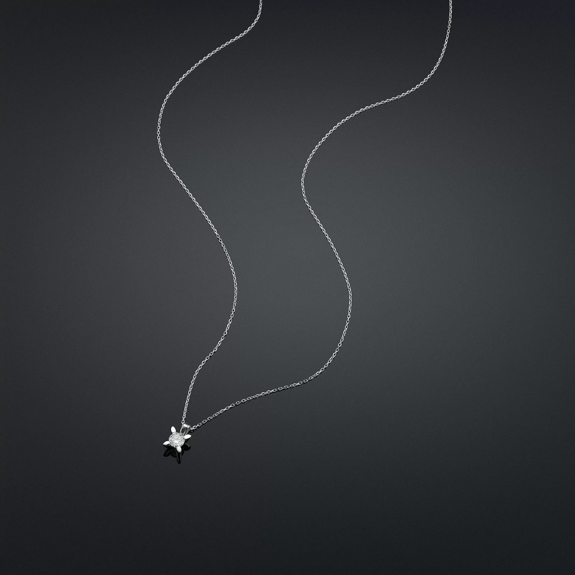 0.30 Ct Pırlanta Kolye