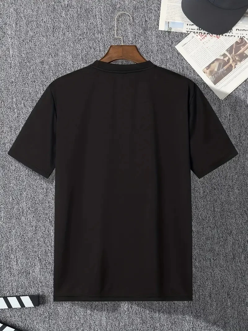 20/1 Penye Compack I TRIED TO WARN YOU. Baskılı Oversize Bisiklet Yaka T-shirt - Siyah