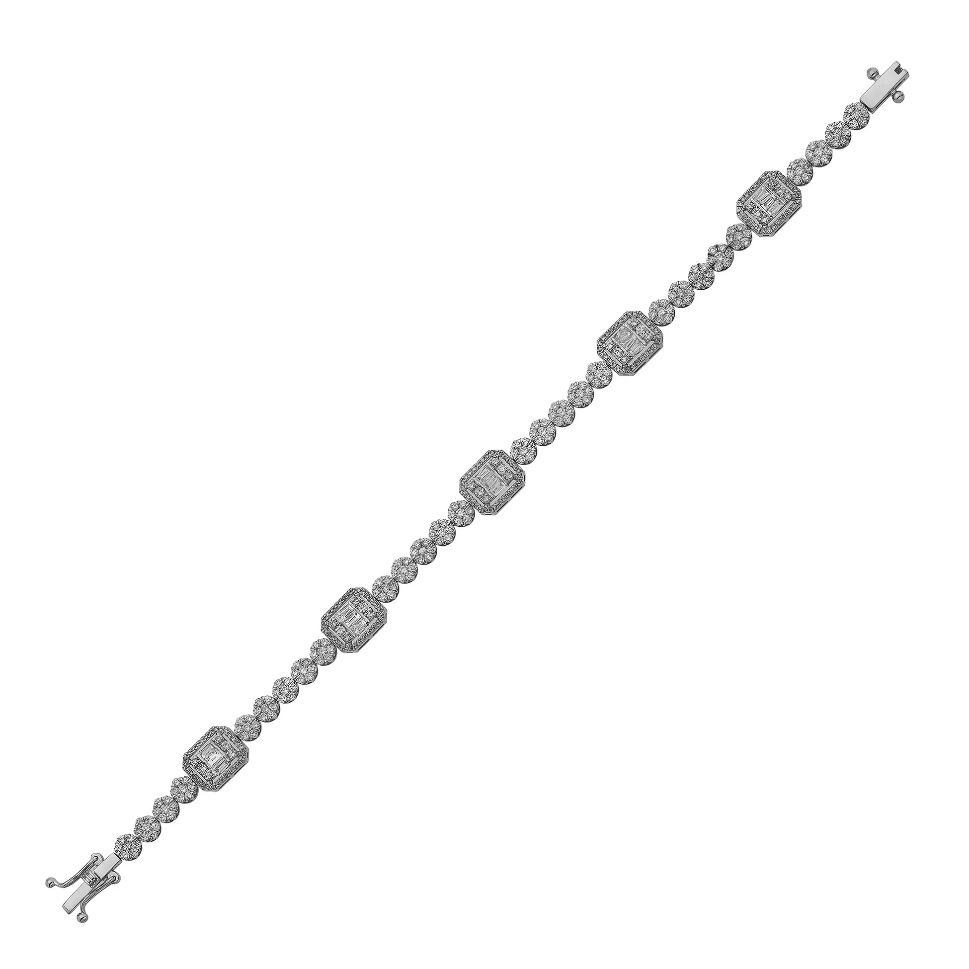 4.92 Ct. Pırlanta Bileklik