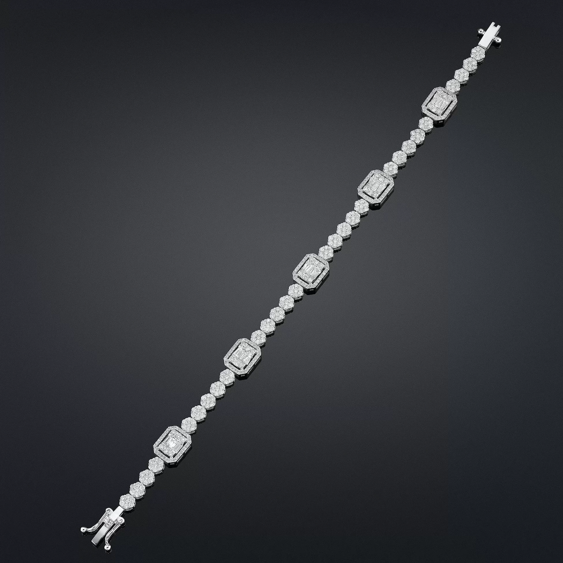 4.92 Ct. Pırlanta Bileklik