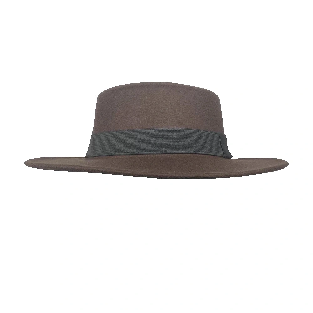 İsme Özel Özel Gondol Şapka - AB01001 - Koyu Kahverengi