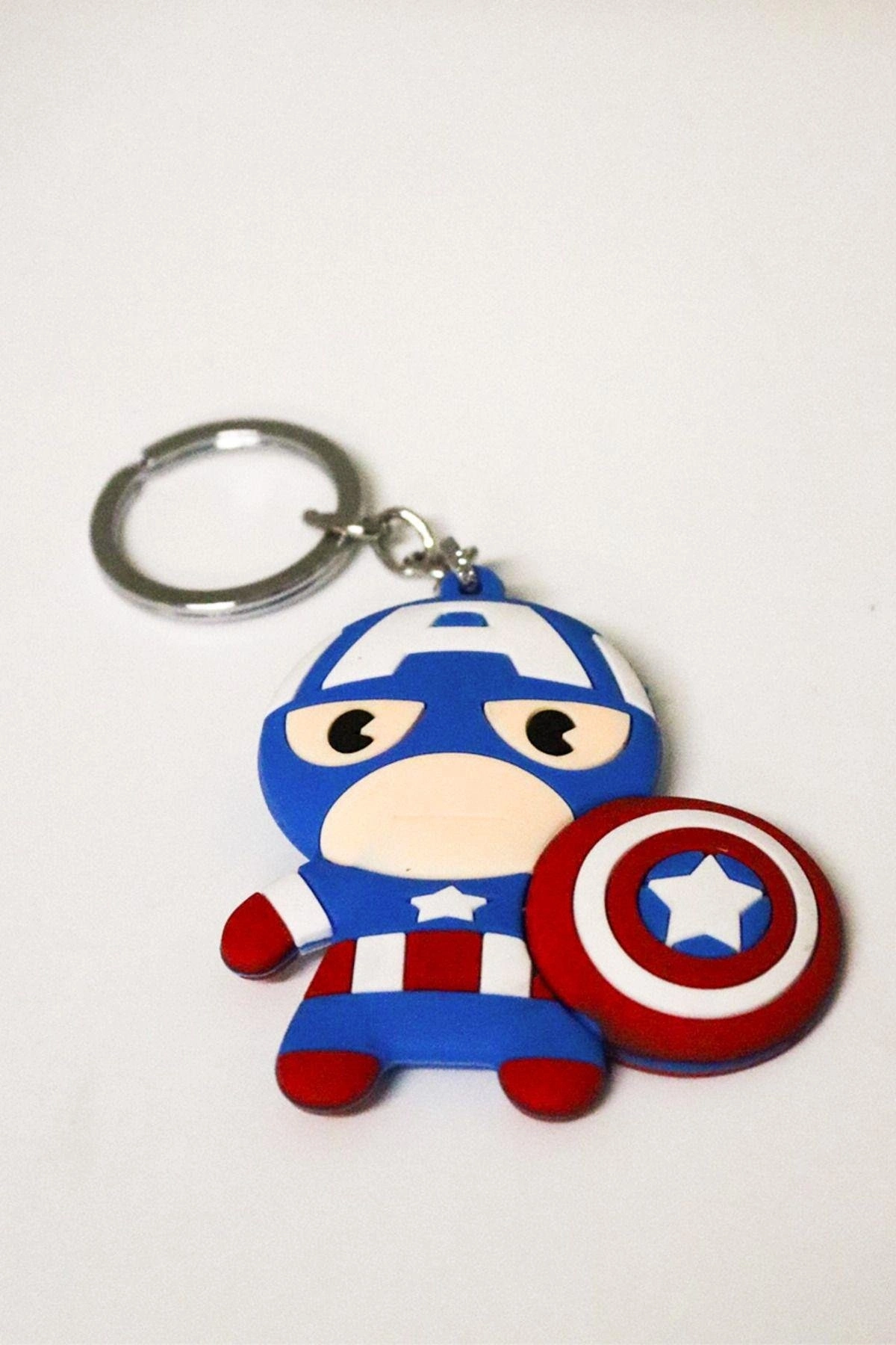 Marvel Kaptan Amerika Tasarımlı Anahtarlık Aksesuar