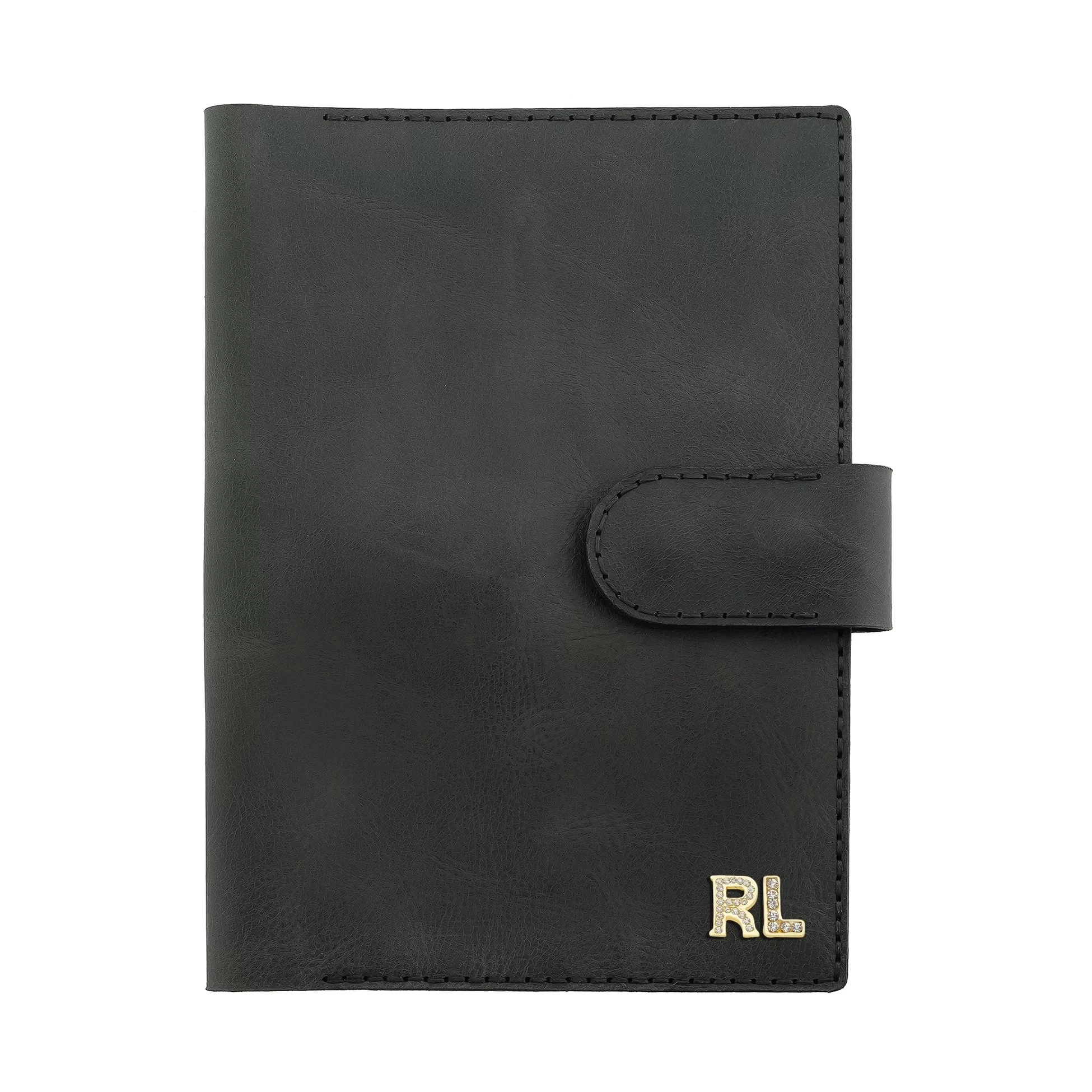 A5 Defter ve Ajanda Kılıfı - %100 Rainbow Deri - KO10001 - Antrasit