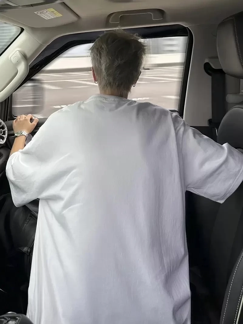 Baskı Erkek Oversive Tişört, Grafik Tişört Erkek Yazlık Outdoor Kıyafetleri, Sporda ve Günlük Giyime Uygun - Beyaz