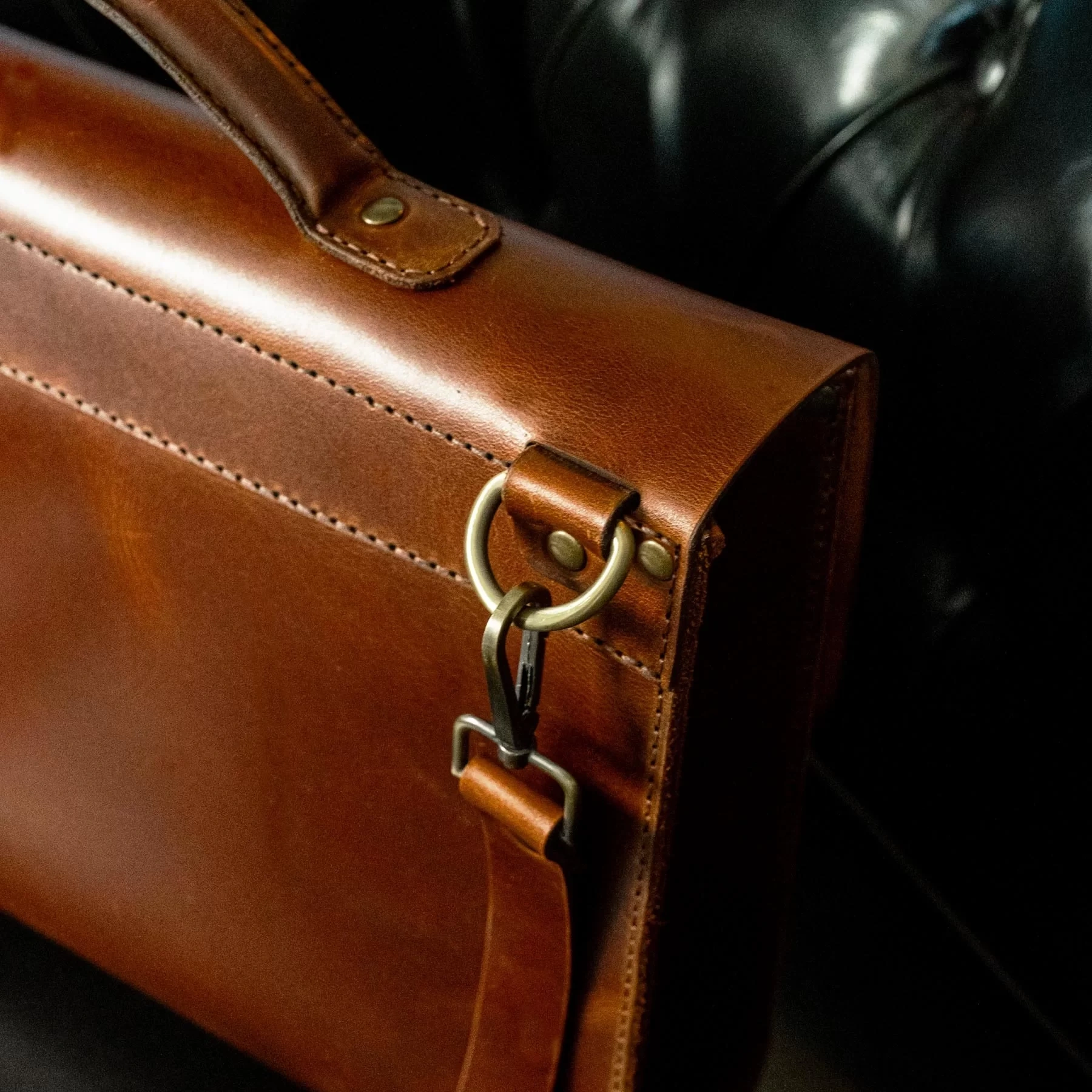 Deri Messenger Bag - Postacı Çantası