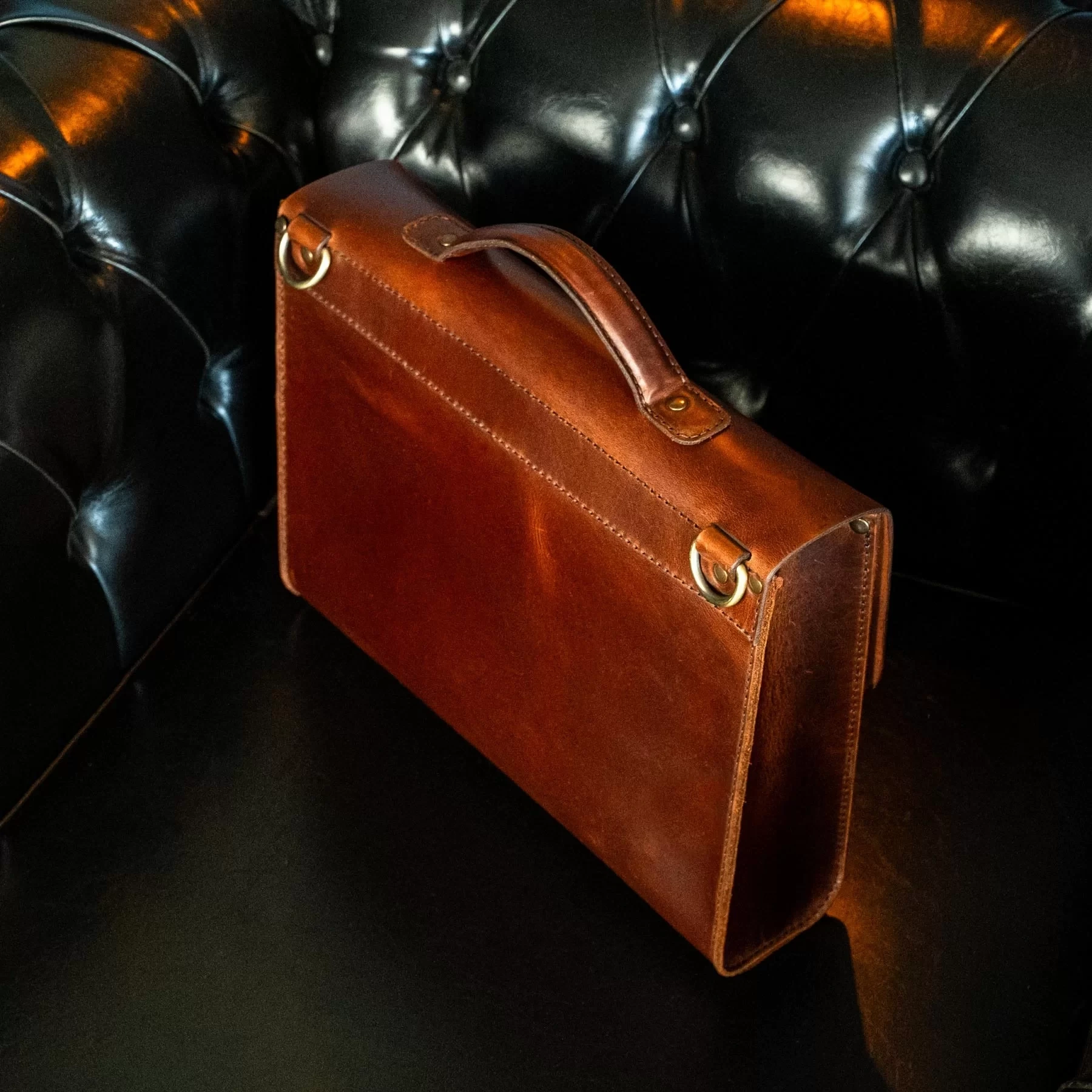Deri Messenger Bag - Postacı Çantası