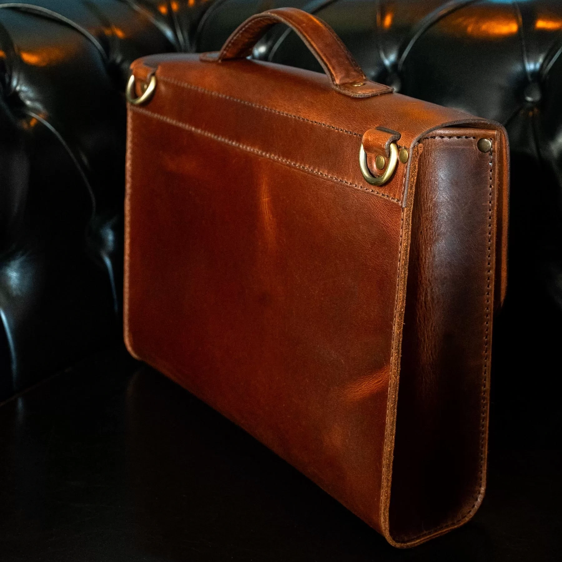 Deri Messenger Bag - Postacı Çantası