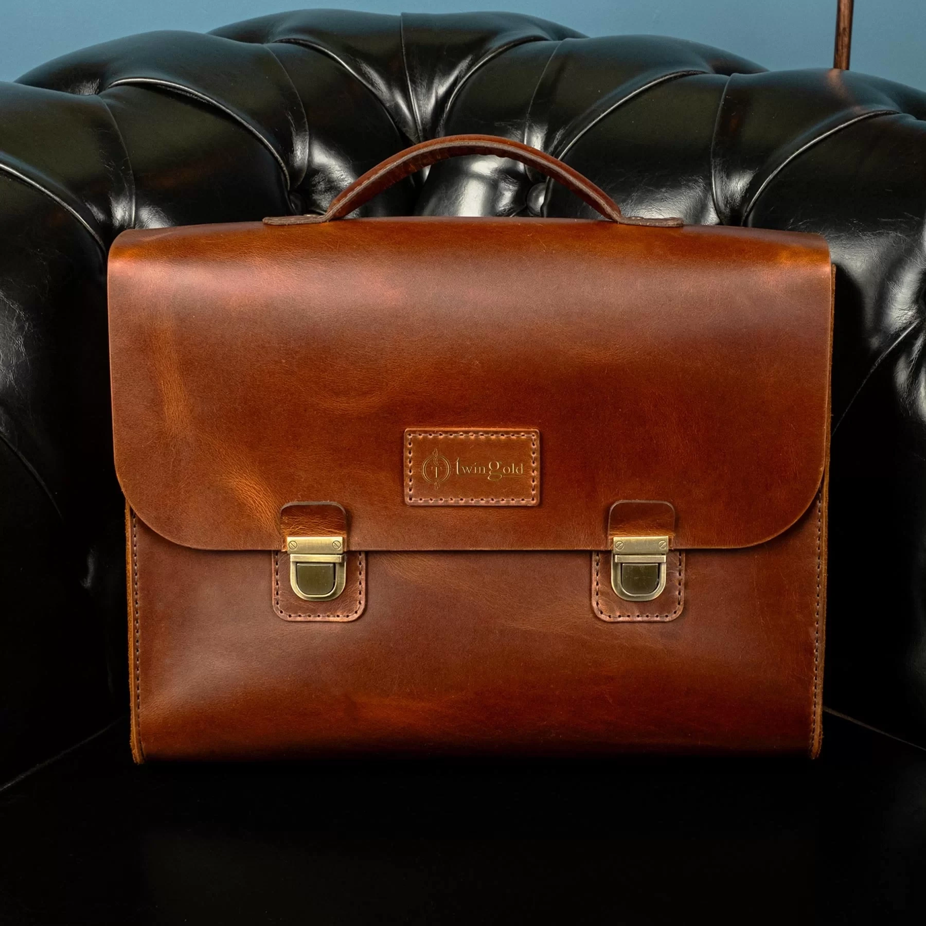 Deri Messenger Bag - Postacı Çantası