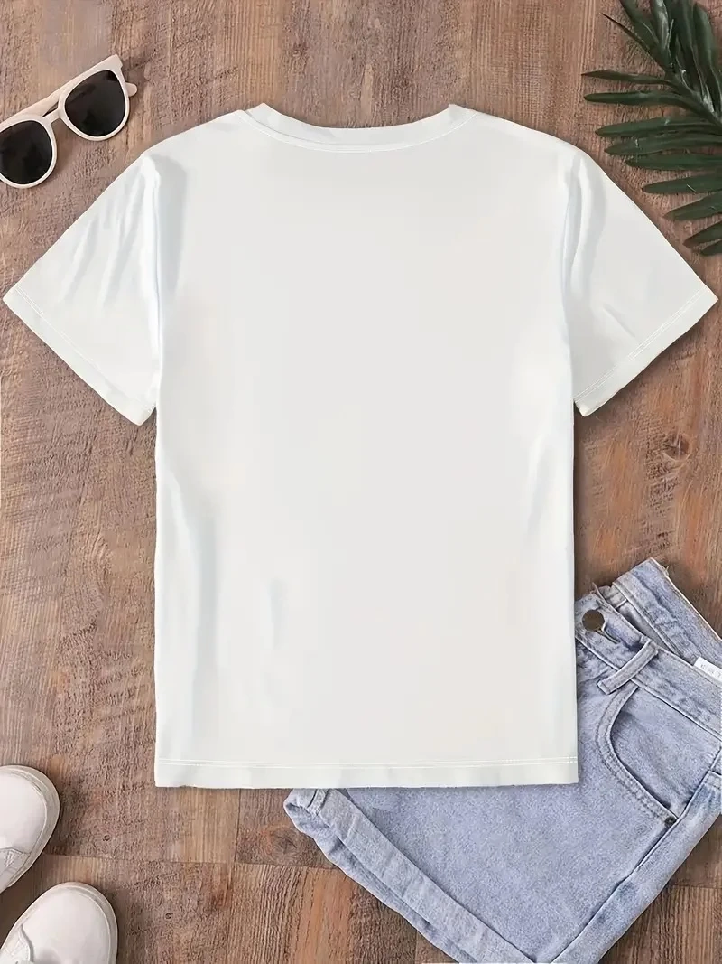 Sporda Günlük Hayata Giyilebilir GYM Baskılı Oversize Bisiklet Yaka Erkek T-shirt - Beyaz