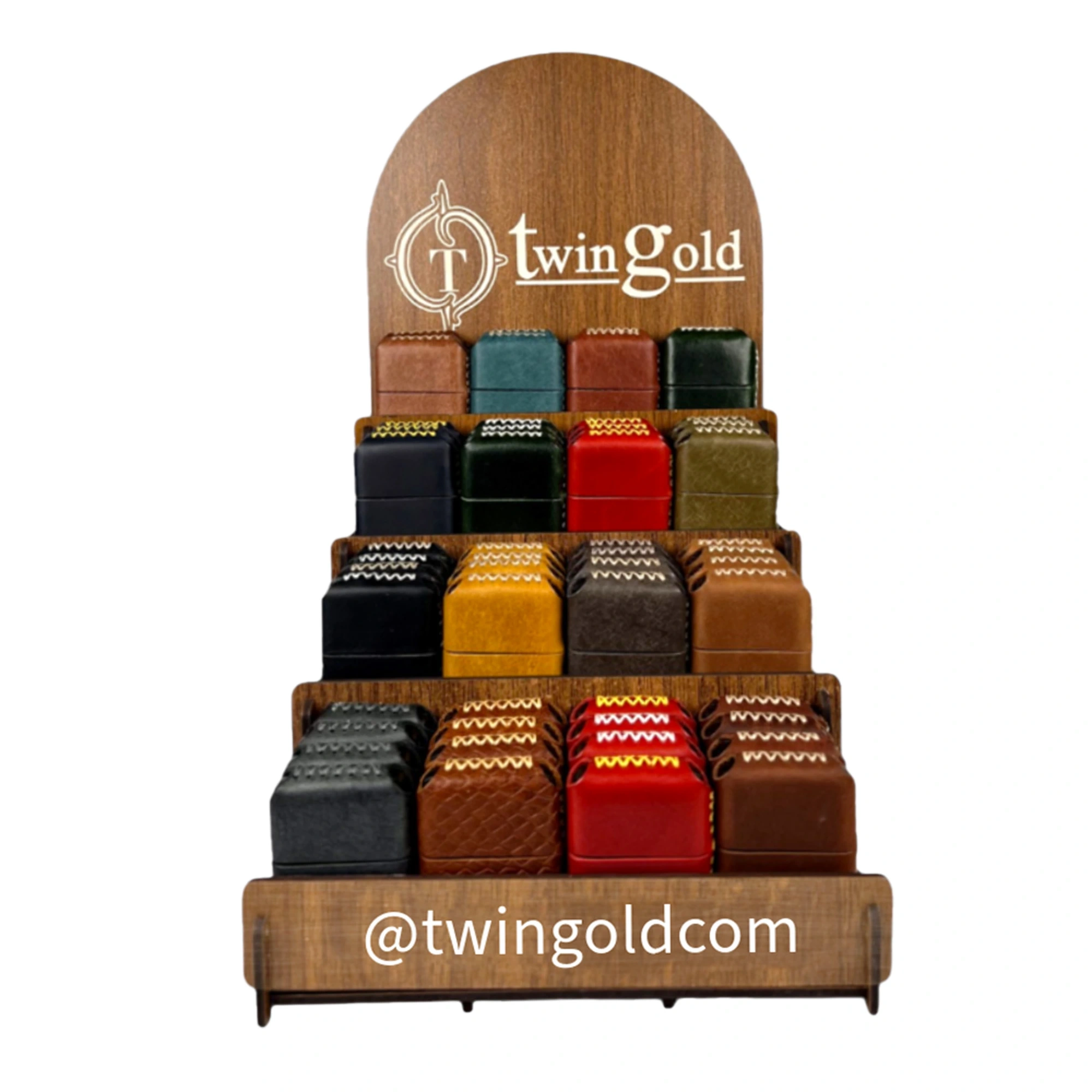 Handmade El Yapımı Hakiki Deri Zippo Modeli Çakmak - AG02001 - Kırmızı