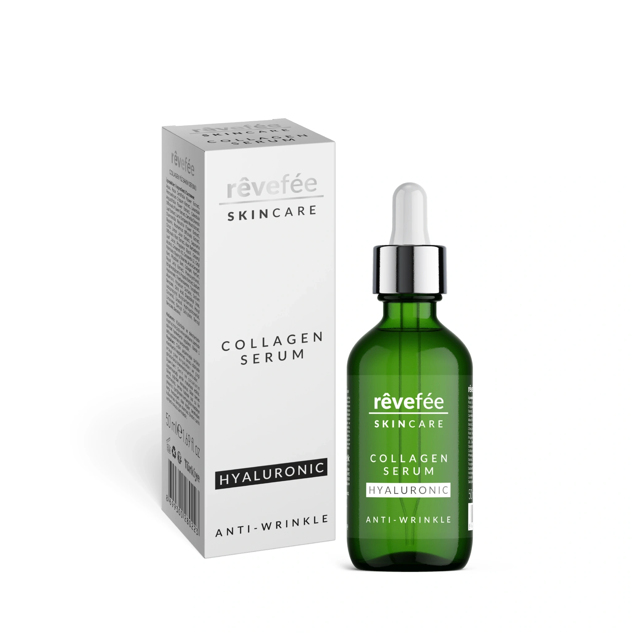 Skincare Kolajen Serum Hyalüronik Asit Anti-wrinkle-Nemlendirici 50 ml