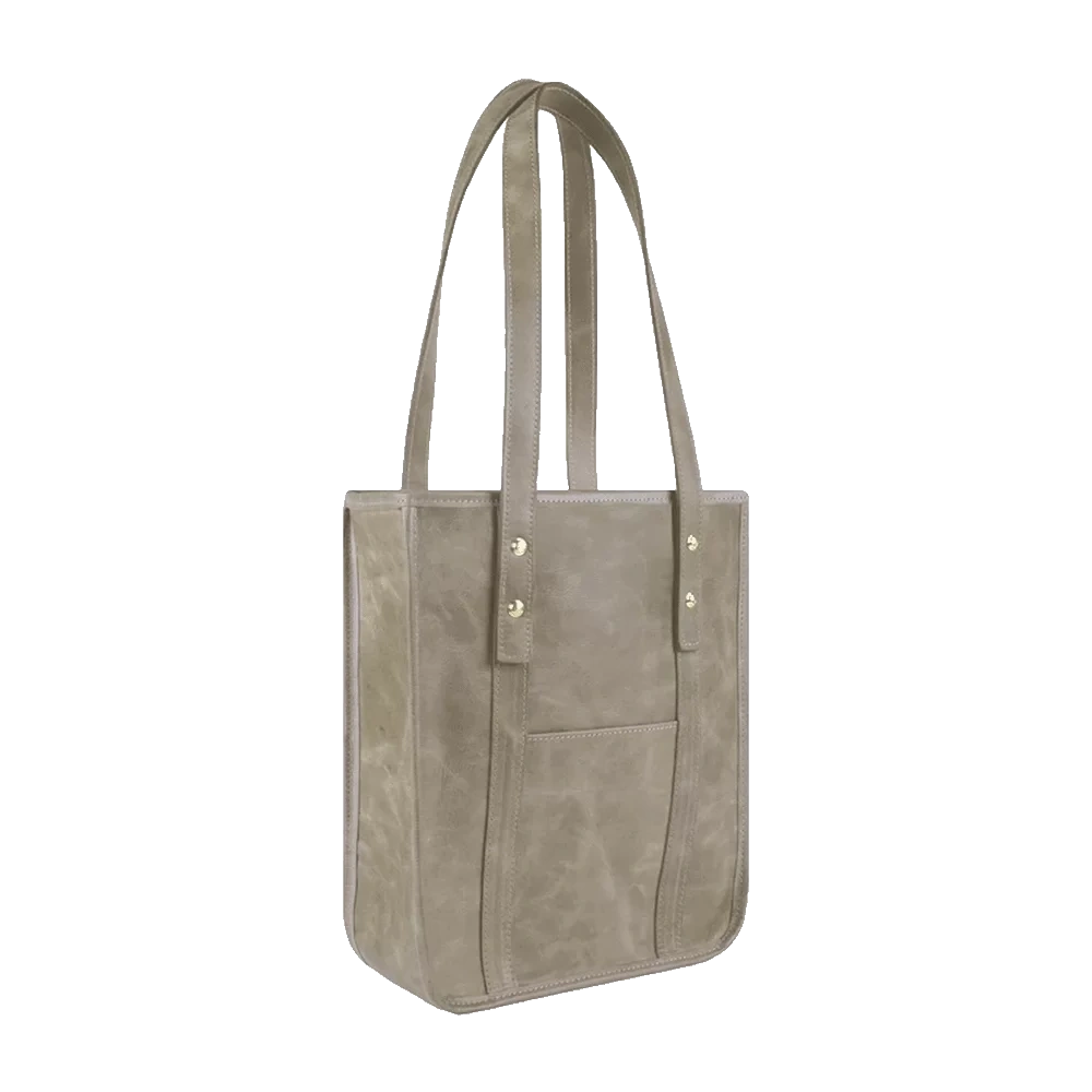 Twingold Kişiye Özel %100 Deri Rainbow Oblong Tote Bag