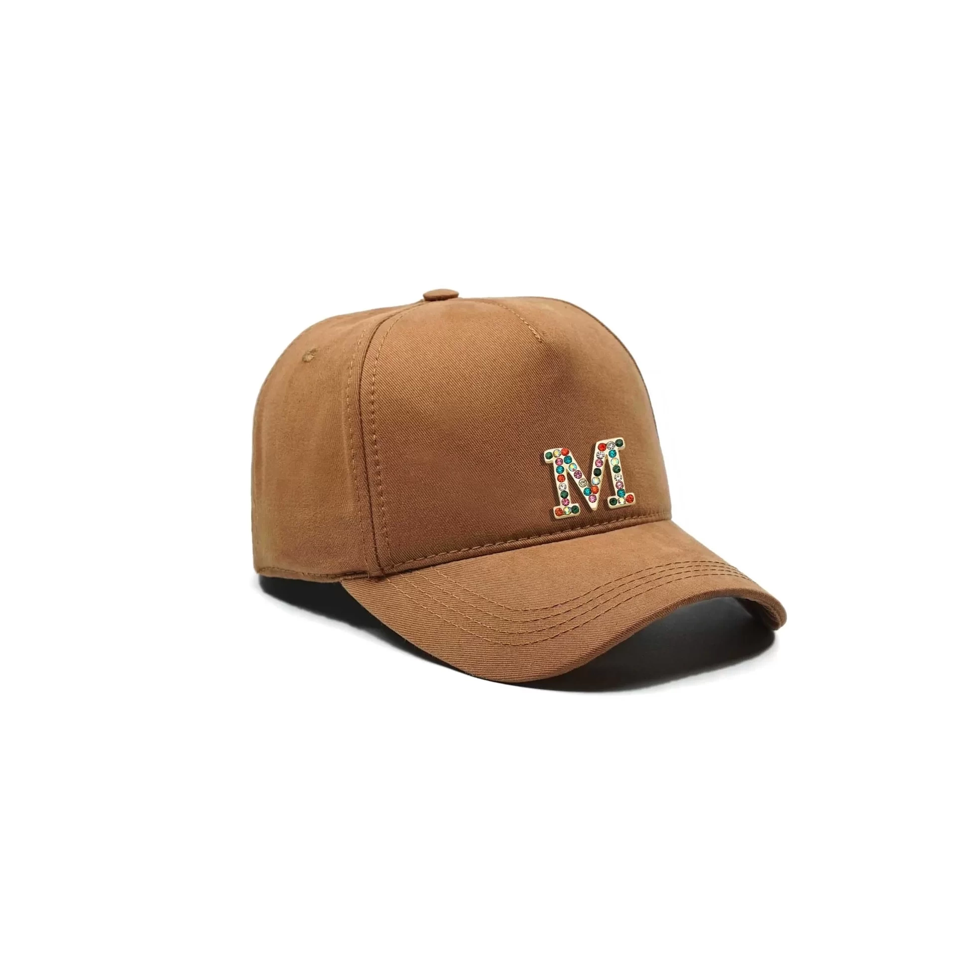 İsme Özel Gabardin Kep Şapka - AB01005 - Camel