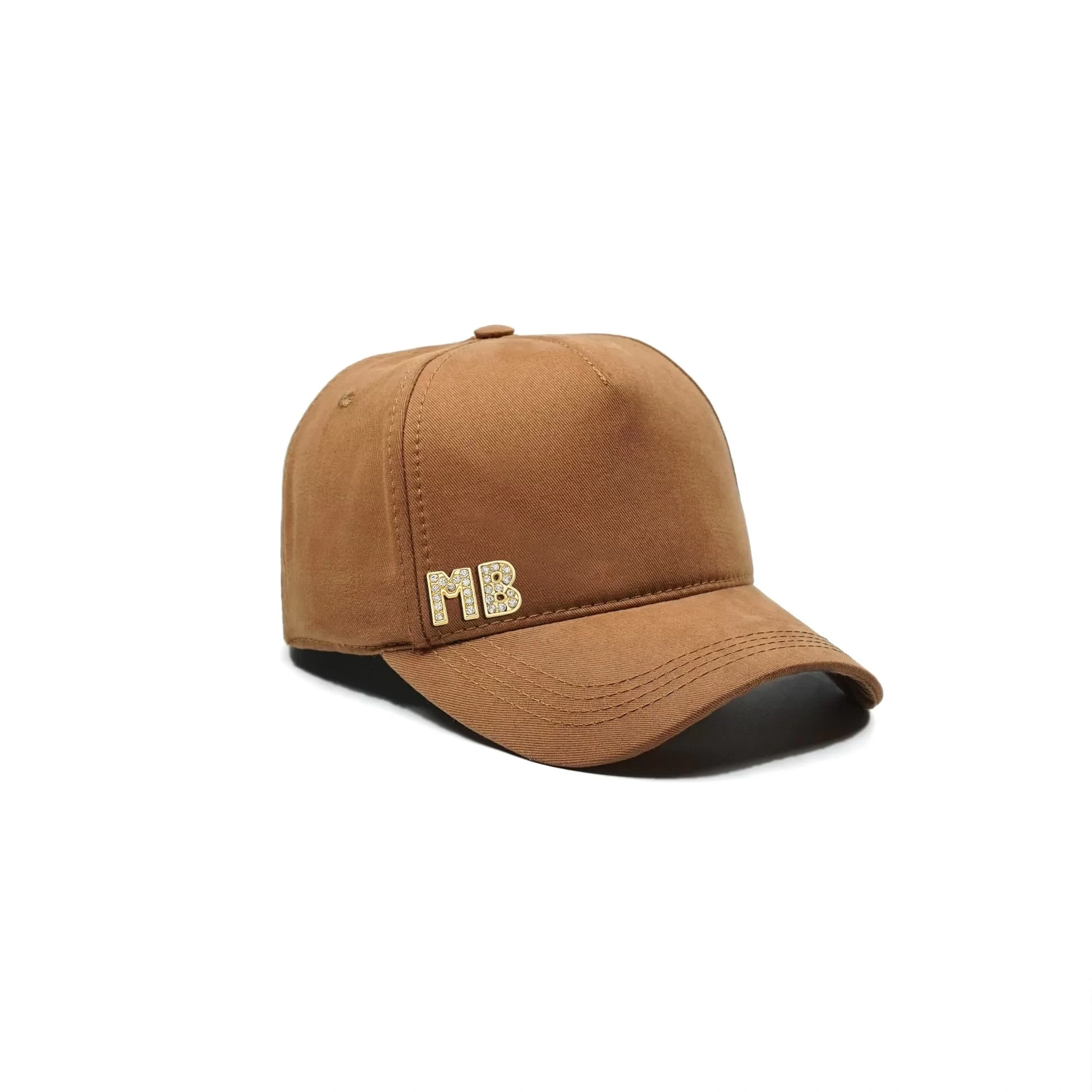 İsme Özel Gabardin Kep Şapka - AB01005 - Camel