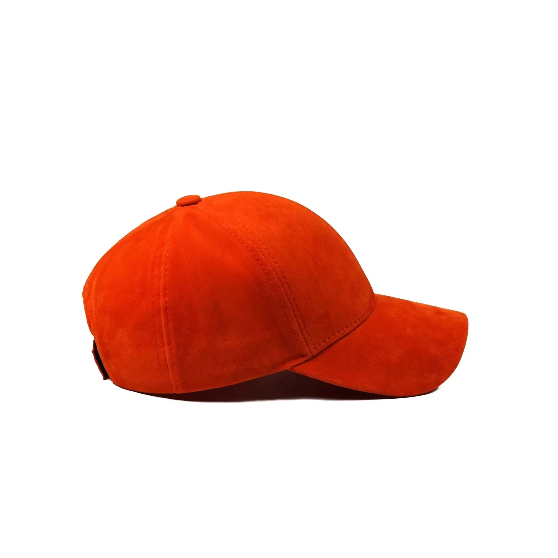 İsme Özel Süet Kep Şapka - AB01013 - Turuncu