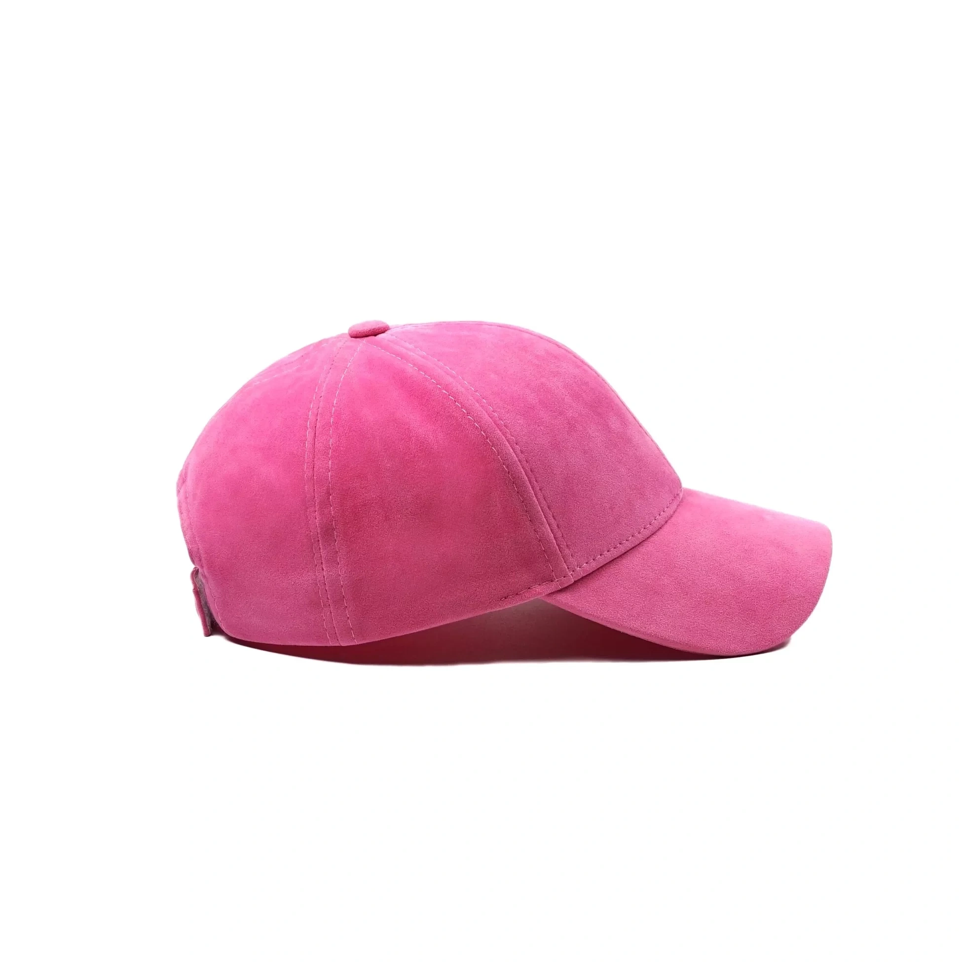 İsme Özel Süet Kep Şapka - AB01013 - Pembe