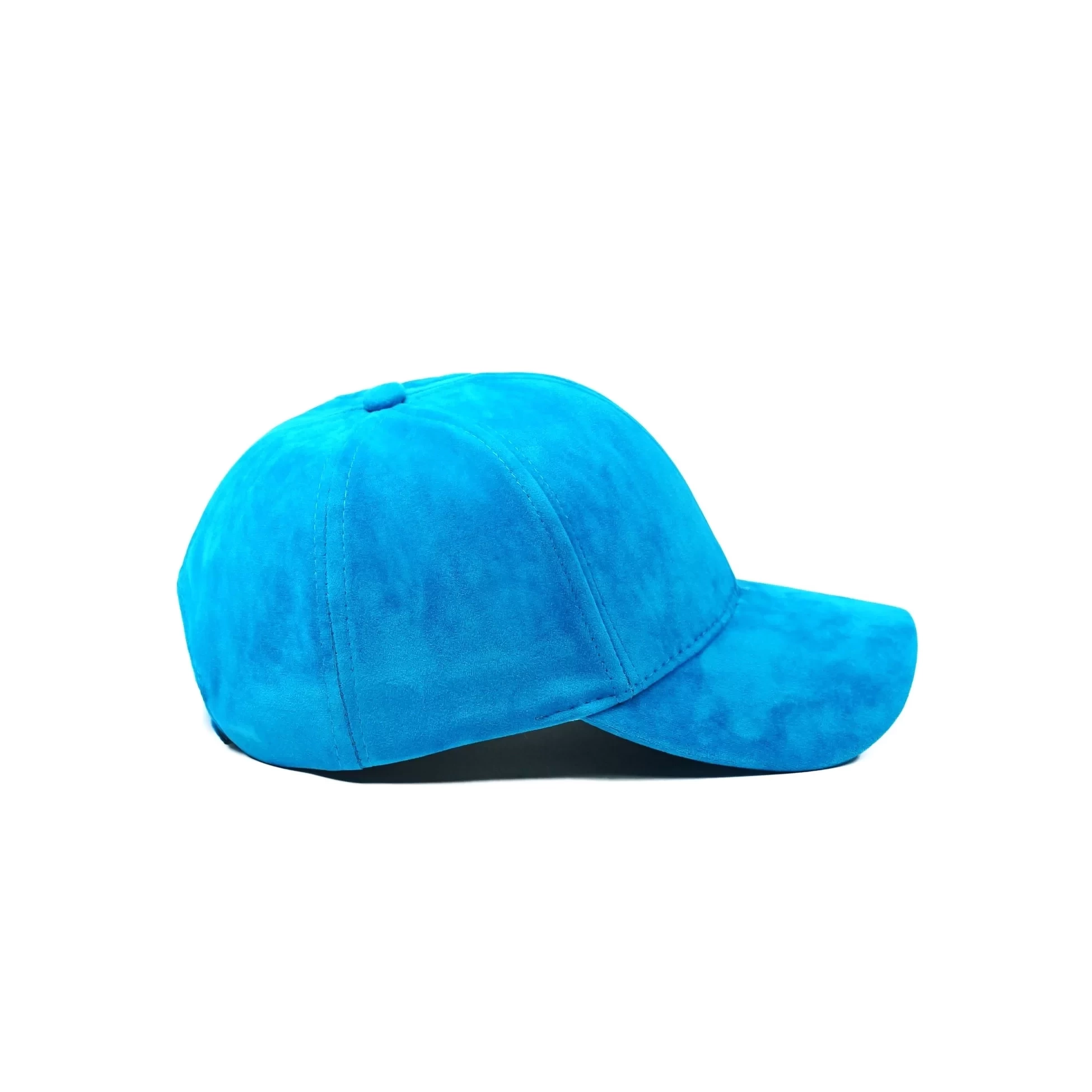 İsme Özel Süet Kep Şapka - AB01013 - Turkuaz