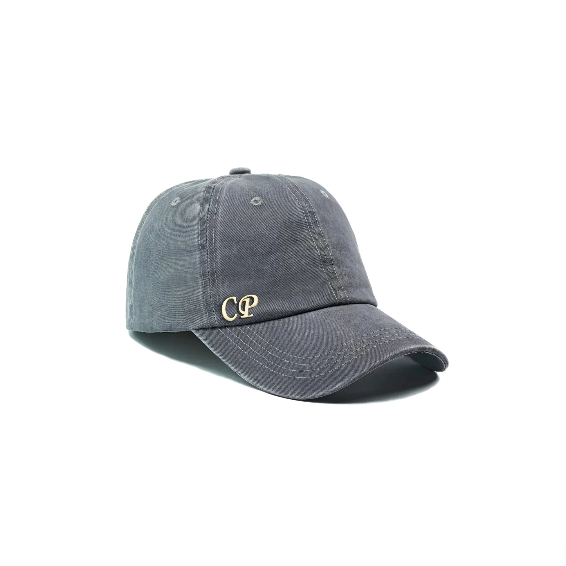 İsme Özel Yıkamalı Kep Şapka - AB01010 - Gri