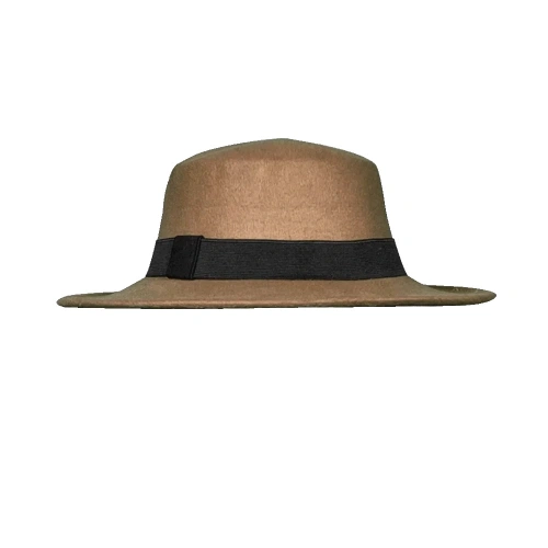 İsme Özel Özel Gondol Şapka - AB01001 - Açık Kahverengi