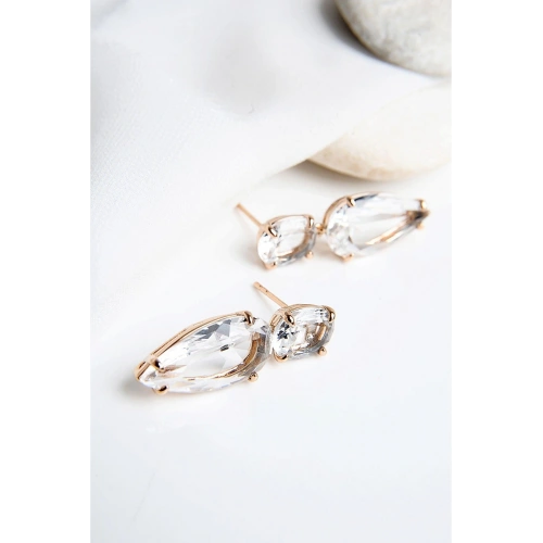 Xuping Alerji Ve Kararma Yapmama Garantili Zirkonium Taşlı Küpe