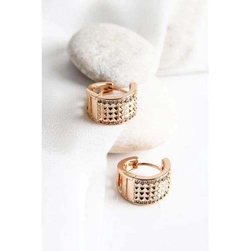 Xuping Kararma Yapmama Garantili Zirkonium Taşlı Küpe