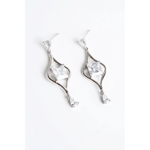 Xuping Kararma Yapmama Garantili Zirkonium Taşlı Küpe