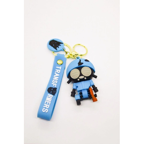 Transformers Karakterleri Tasarımlı Klipsli Anahtarlık