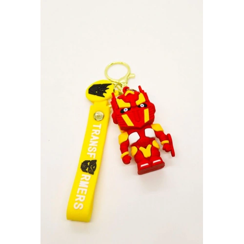 Transformers Karakterleri Tasarımlı Klipsli Anahtarlık