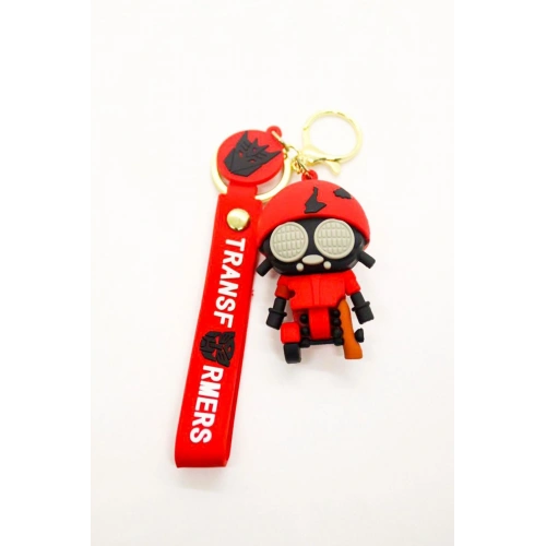 Transformers Karakterleri Tasarımlı Klipsli Anahtarlık