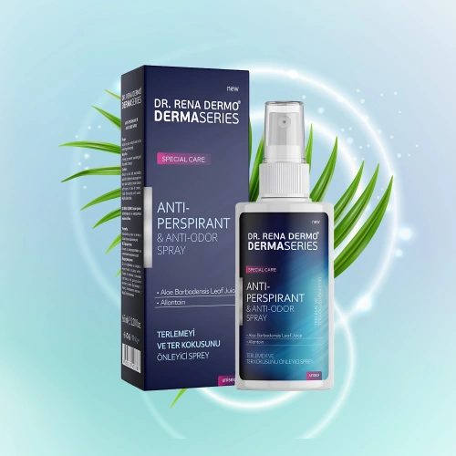 Dr.Rena Dermo Anti - Perspirant Sprey -Terlemeyi ve Ter Kokusunu Önleyici Sprey