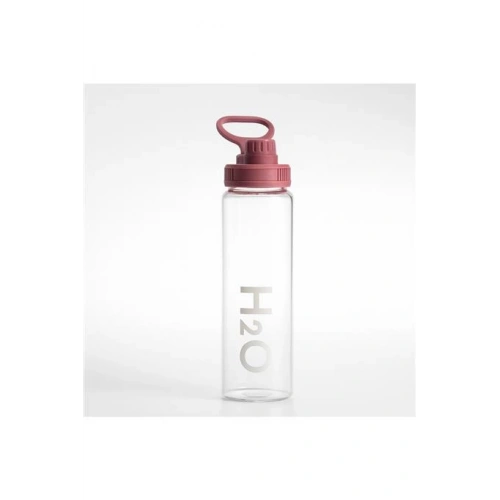 H2O 1000 ml Borosilikat Cam Matara Renkli Kapaklı Tritan Suluk BPA İçermez - 6 Renk Seçeneği