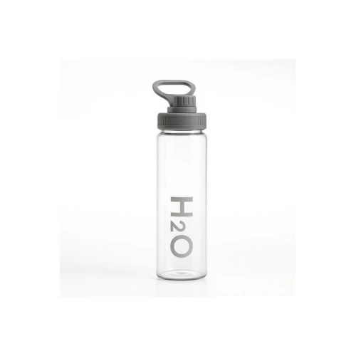 H2O 1000 ml Borosilikat Cam Matara Renkli Kapaklı Tritan Suluk BPA İçermez - 6 Renk Seçeneği