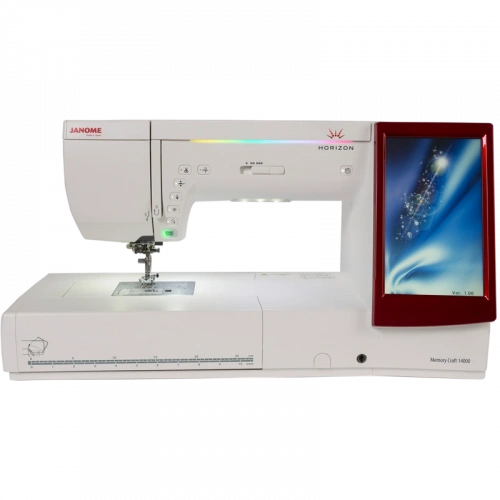 Janome MC14000 Taşınabilir Bilgisayarlı Dikiş Nakış Makinası