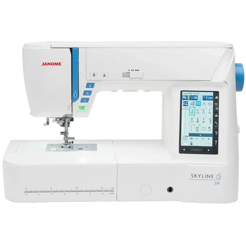 Janome Skyline S9 Taşınabilir Bilgisayarlı Dikiş Nakış Makinası