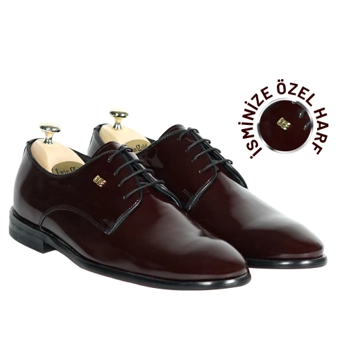 Rugan Erkek Kösele Bağcıklı Ayakkabı - TWG004