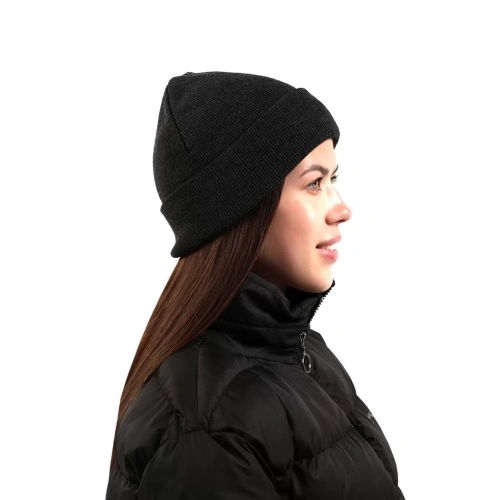 Tam Kalıp Kışlık Triko Bere - Siyah