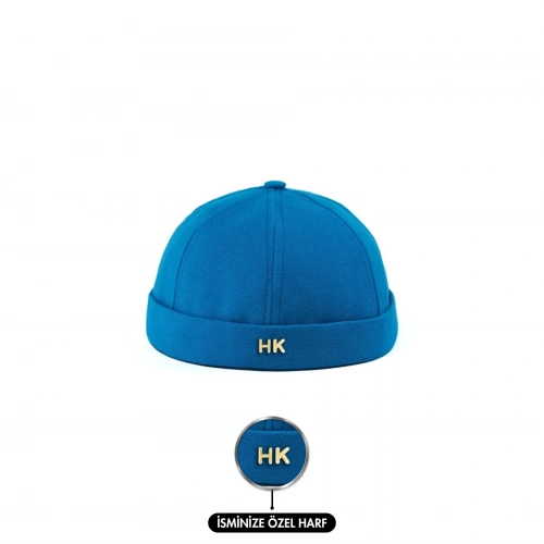 İsme Özel Docker Şapka - AB01008 - Mavi