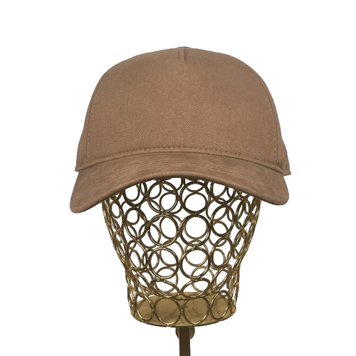 İsme Özel Gabardin Kep Şapka - AB01005 - Açık Kahverengi