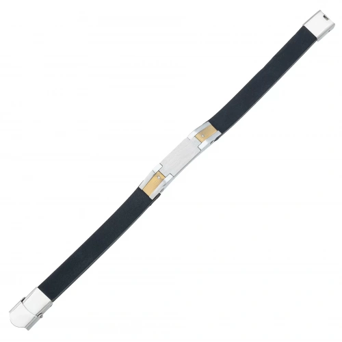 Twingold Pırlantalı Çelik Bileklik