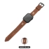 Twingold Kişiye Özel %100 Çift Kat Deri El Dikişli Apple Watch Saat Kordonu