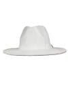 İsme Özel Panama Fötr Şapka - AB01004 - Beyaz