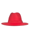 İsme Özel Panama Fötr Şapka - AB01004 - Kırmızı