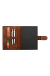 A5 Defter ve Ajanda Kılıfı - %100 Rainbow Deri - KO10001 - Kahverengi